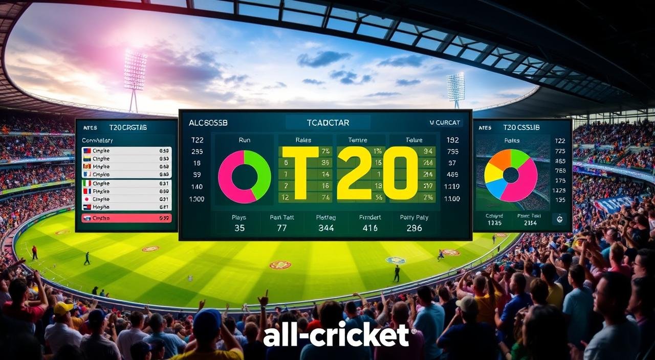 Watch T20 Cricket Live Score Updates Today T20 cricket is thrilling, full of surprises and excitement. Today, I can get live score updates easily. This lets me see how matches are going in real time. In today's game, India Women beat West Indies Women by 60 runs. They scored 217/4. Whether it's a big tournament or a local league, knowing the live score makes the game more fun. Just a quick look at my phone, and I can see how matches are doing. I learn about scores and player performances. This makes following my favorite teams and players even more exciting. Key Takeaways T20 cricket is fast-paced and highly engaging. Real-time updates enhance my viewing experience. India Women recently won decisively against West Indies Women. Access to live scores enriches my understanding of match dynamics. T20 leagues are held worldwide, adding to the sport's popularity. What is T20 Cricket? T20 cricket is a fast-paced version of the game that draws in fans from all walks of life. It started in 2003 and focuses on quick, thrilling matches. Each team gets 20 overs, making games last about three hours. Brief History of T20 Cricket The start of T20 cricket was a big deal for the sport. It was made to be exciting and fast, aiming to bring back cricket fans. The first T20 match was in England and quickly became popular around the world. Soon, leagues started popping up everywhere. The ICC T20 World Cup began in 2007, making T20 cricket even more popular. Format and Rules Explained The t 20 format is simple but requires smart play. Each team has 20 overs, and bowlers can throw one over. Teams try to score as many runs as they can in these limited chances. Following the t 20 cricket rules is key. For example, if a ball is too high and called a no-ball, the batting team gets an extra run and ball. Players aim to hit lots of boundaries to increase their score and win the game. Statistical Data Average Runs Boundaries Wides/No-Balls Sixes Chasing Wins (%) Average runs scored per over X runs X boundaries X wides or no-balls X sixes X% Importance of Live Scoring in T20 In the fast world of T20 cricket, live scoring is key. It connects fans worldwide to the action on the field. With the t 20 live score, I stay connected to every moment. As the game happens live, my excitement grows. I feel the thrill of every run and the shock of every wicket. It's like I'm right there with the players. Real-Time Updates Matter Real-time score tracking gives me instant updates. Every boundary and wicket brings me closer to the game. I get notifications wherever I am. Many platforms offer quick t 20 match updates. This lets me follow games even when I'm not watching live. It turns watching into a full-on experience. I feel like I'm part of the action. The excitement builds or changes, and I'm right there with it. Enhancing Viewer Engagement Live scoring does more than just track scores. It brings fans together. When I check the t 20 live score, I join in on the buzz. Every close finish or surprise is shared. Social media and forums buzz with excitement. It's like we're all celebrating cricket together. https://youtube.com/watch?v=Ngbi9q1a-Y8 Where to Find T20 Cricket Live Scores Finding reliable sources for T20 cricket live scores is key for any fan. It's important to stay updated on match developments. Many platforms offer comprehensive coverage, making it easy to track the action. Whether you prefer apps or websites, there are many options. They provide the t 20 cricket live streaming you need. Popular Mobile Apps for Live Scores Several cricket live score apps are great for following T20 matches. Apps like Cricbuzz and ESPN offer live updates and accurate t 20 cricket scoreboards. They include player statistics and match insights. These platforms make watching matches better. They deliver important information in real-time: Cricbuzz: A top choice for live scores and detailed commentary. ESPN: Comprehensive coverage and statistics for various leagues. Yahoo Sports: Provides updates and alerts for key matches. Websites Offering Live Updates For those who like browsing on a larger screen, many websites offer timely updates. Sites like ESPNcricinfo and Cricinfo provide extensive coverage. They include live commentary and in-depth match analysis. I can quickly find the information I need, such as: Website Features ESPNcricinfo Real-time updates, live commentary, match reports. Cricinfo Statistics, historical data, and player profiles. LiveScore Fast live scoring for a wide range of sports. Major T20 Cricket Events As a T20 cricket fan, I see major T20 events as the highlights of the cricket world. They bring together the best players and create intense matches. The ICC T20 World Cup is a big deal, but domestic leagues are also key. They help new players grow and let stars shine. ICC T20 World Cup Overview The ICC T20 World Cup is a top tournament with teams from all over. It's full of excitement, rivalries, and surprises. Fans love to follow the t 20 world cup live score to see their teams compete for the title. The game is fast-paced, with players showing off their skills. Domestic T20 Leagues Around the World Domestic T20 leagues are crucial for cricket's growth. Leagues like the Indian Premier League (IPL) and the Big Bash League are huge hits. They help local talent and attract international players, making the games more exciting. The Major Clubs T20 Tournament shows how competitive these leagues can be. Looking at recent league results, teams like Washington Freedom and San Francisco Unicorns stood out. They each won five out of seven matches. The rankings show a fierce competition, making domestic t 20 leagues even more thrilling. I always check the live scores to catch all the action. Team Matches Played Wins Losses Fan Rating Washington Freedom 7 5 2 9.5 San Francisco Unicorns 7 5 2 8.7 Texas Super Kings 7 4 3 8.0 Seattle Orcas 7 4 3 7.5 Major T20 events are key for cricket's future. They excite fans and give players a chance to show their skills. Keeping up with the t 20 world cup live score and domestic league results keeps the passion alive. Key Players to Watch in T20 As a fan, it's important to follow top T20 cricket players. In this fast format, a single player can change the game's direction. I focus on the top batsmen and bowlers, as their skills greatly impact their teams' success. Top Batsmen in T20 Cricket Players like Virat Kohli and Jos Buttler have made a big impact in T20 cricket. They score runs consistently and show incredible skill. Watching them handle pressure is a big part of my fan experience. Best Bowlers to Follow Jasprit Bumrah and Rashid Khan are among the best T20 bowlers. Their unique styles and ability to take key wickets can change the game. Following their performances helps me understand the match strategies. Player Team Matches Played Key Stats Virat Kohli India 99 Over 3000 runs, Avg: 50.12 Jos Buttler England 96 Over 2500 runs, Avg: 34.74, SR: 142.9 Jasprit Bumrah India 68 75 wickets, Avg: 24.37 Rashid Khan Afghanistan 68 120 wickets, Avg: 12.40 How to Stay Updated on T20 Matches Keeping up with T20 cricket is key for any fan. I mix different ways to stay in the loop. Subscribing to live score alerts through apps like Cricbuzz is a top choice. It sends me updates on big moments and match changes, making watching the game better. Subscribing to Live Score Alerts With Cricbuzz, I get all the details on big tournaments like the ICC World Cup and IPL. The app gives me fast scores and detailed commentary. This way, I'm always in the know, even when I can't watch live. Live match notifications keep me informed of every important event. Following Social Media Channels I also follow cricket on social media, especially Twitter and Instagram. These platforms give me updates, player stats, and fan talks. By connecting with cricket accounts, I learn more about the game and enjoy the community spirit. This way, every match day is thrilling. The Impact of Technology on T20 Live Scores Technology has changed T20 cricket a lot. It makes watching live scores better. Tools like data analytics and drones give us more info and a better view of the game. The Role of Data Analytics Data analytics helps teams plan their moves during matches. They use it to know their opponents' strengths and weaknesses. This helps make fairer games. Systems like Hawk-Eye and DRS make umpiring more accurate. They help avoid wrong calls. Bat sensors and LED stumps also give important data on bat speed and angle. Use of Drones and Cameras Drones and advanced cameras have changed how we watch matches. They give us clear views of the game. This makes watching more exciting. Player tracking technology gives us real-time stats on player performance. It makes the game more interesting. Virtual Reality and Augmented Reality make watching even more immersive. Technology Impact on T20 Cricket Data Analytics Improves team strategy and decision-making, enhancing competitive edge Drone Technology Provides immersive and detailed footage of matches for better viewing experiences LED Stumps & Bat Sensors Enhances umpire decision accuracy through precise data on bat contact Virtual Reality & Augmented Reality Creates engaging fan experiences, deepening understanding of gameplay T20 cricket is getting more exciting thanks to technology. It attracts more fans and makes watching live scores more thrilling. Technology improves the game and our experience of it. Understanding T20 Cricket Statistics Statistics are key in T20 cricket, showing player and team performance details. Knowing important T20 stats helps me enjoy the game more. It gives insights that go beyond just scores. As I explore T20 cricket stats, I see how they help predict future strategies. Key Stats Every Fan Should Know Several important T20 cricket statistics stand out: Runs-Wickets Format: Shows runs scored versus wickets lost, giving a quick team performance view. Batsman Averages: Tracks runs scored per innings, showing a batsman's consistency. Bowling Performance: Includes overs bowled, wickets taken, and economy rates, showing a bowler's skill. Strike Rates: Measures how fast a batsman scores, affecting the game's pace. How Stats Influence Game Strategy Stats have a big impact on cricket strategy. Coaches use them to plan and make decisions during games. Advanced scoring systems help teams adjust their play for better results. Here are some examples: Statistical Element Significance Impact on Strategy Batting Average Shows a batsman's run-scoring ability over time Helps choose players and batting order Bowling Economy Rate Indicates runs given per over Changes field settings and bowling tactics Strike Rate Measures scoring speed, vital in T20 Determines when to push for runs or play safe These stats help analyze player strengths, team weaknesses, and match strategies. Knowing and using these stats makes my T20 cricket experience richer. It lets me connect with the game on a deeper level. Tips for Following T20 Live Scores In the exciting world of T20 cricket, following live scores makes watching more fun. I've learned to mix old-school watching with new tech. This way, I can track scores in real-time and use multiple screens. Best Practices for Real-Time Tracking I use reliable mobile apps for real-time cricket updates. These apps send me notifications so I can plan my day. It's key to watch live stats closely during games. I keep a second screen for quick score checks while watching. This multi-screen cricket viewing lets me see how players are doing. It helps me understand the game better. Utilizing Multi-Screen Experiences Watching T20 cricket is better with two screens. One screen shows the game, and the other has commentary and stats. This way, I enjoy the game more, especially with friends or family. Many couples find this a great way to spend time together. We plan when to watch cricket to fit everyone's schedule. This way, I can follow cricket live without hurting my relationships. Category Description Real-Time Updates Use apps for instant score notifications and updates. Dual Screens Watch the match on one screen while monitoring stats on another. Schedule Balancing Plan viewing times to accommodate other activities with family or friends. Incentives Offer rewards for patience during matches, such as shared activities post-game. Future of T20 Cricket and Live Scoring The future of T20 cricket looks very promising. Upcoming tournaments will show off new talents and exciting formats. Fans can look forward to thrilling matches that will grow the sport's popularity. More franchise leagues worldwide are predicted. This could bring in more fans and attract new viewers. It will make the cricket experience better for everyone. Predictions for Upcoming Tournaments The world of T20 cricket is changing fast. Fans are excited for more global tournaments. The format's evolution will keep viewers engaged. More players see the T20 World Cup as a top event. This will attract huge crowds. With more broadcasting channels, staying updated on matches will be easier than ever. Staying informed about match schedules and scores will be easier than ever, thanks to the surge in live scoring innovations. Innovations in Live Scoring Technology New live scoring technologies are changing how we watch cricket. Future tech might include augmented reality and advanced data visualization. These will change how we enjoy T20 cricket. These technologies will give us deeper insights into matches live. With ongoing efforts to solve scheduling issues, the sport's future looks bright. These advancements promise a vibrant future for T20 cricket and its live scoring. FAQ What is T20 cricket? T20 cricket is a fast-paced game that started in 2003. Each team plays for 20 overs. It's all about exciting, high-scoring matches to draw in more fans. How can I find live scores for T20 matches? You can find T20 live scores on mobile apps like Cricbuzz and ESPN. Websites like ESPNcricinfo also offer real-time updates. Why are live scores important in T20 cricket? Live scores give fans real-time updates. They help fans stay connected with the game. They highlight key moments like wickets or boundaries. What are some major T20 cricket events I should watch? Don't miss the ICC T20 World Cup and domestic leagues like the IPL and Big Bash League. They feature top teams and players worldwide. Who are some top players to follow in T20 cricket? Keep an eye on batsmen like Virat Kohli and Jos Buttler. Bowlers like Jasprit Bumrah and Rashid Khan are also key players. How can I stay updated on live T20 matches? Subscribe to live score alerts on cricket apps. Follow social media for updates on player performances and match results. What role does technology play in T20 cricket live scoring? Technology, like data analytics and high-definition cameras, makes live scores more accurate. It gives deeper insights into player performances and strategies. What key statistics should I know for T20 cricket? Know batting averages, strike rates, and bowling economy rates. They help understand player forms and can shape game strategies. How can I effectively follow T20 cricket live scores? Watch live streaming on one screen and check updates on another. This makes your match experience better. What does the future hold for T20 cricket? The future looks bright with new tournaments and live scoring innovations. Augmented reality could make watching even more exciting.