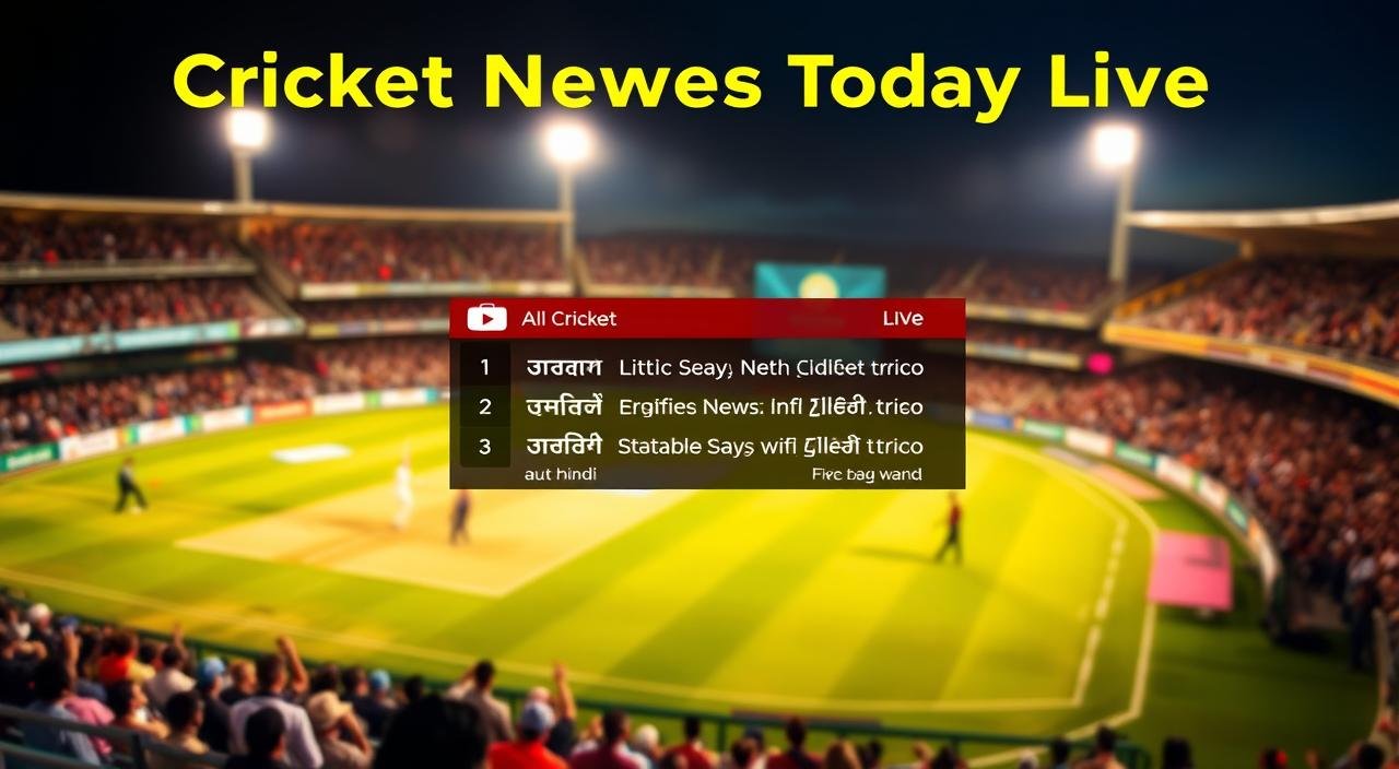 All Cricket News